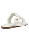 Buy_Vanilla Moon_White Bonny Braided Flats _Online_at_Aza_Fashions