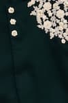 Fayon Kids_Green Cotton, Silk Sequins Embroidered Dhoti Kurta Set _Online_at_Aza_Fashions
