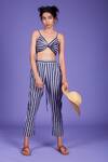 Buy_MATI_Purple Cotton Striped Pant Set_Online_at_Aza_Fashions