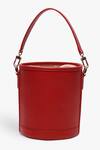 Tan & Loom_Barrel Leather Potli Bag_Online_at_Aza_Fashions