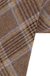 Shop_Closet Code_Brown Cotton Plaid Tie _at_Aza_Fashions