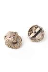 Buy_Cosa Nostraa_Gold Plated The Lion-king Buttons Set Of 13_Online_at_Aza_Fashions