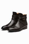 Buy_3dm Lifestyle_Black Jodhpur Boots _at_Aza_Fashions