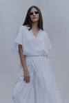 Shop Bohame White Tencel Rika Jumpsuit Online at Aza Fashions Shop_Bohame_White Tencel Rika Jumpsuit _Online_at_Aza_Fashions