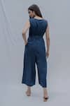 Shop_Bohame_Blue Cotton Jumpsuit _at_Aza_Fashions