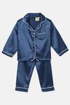 Shop_Byb Premium_Blue Full Sleeve Night Suit For Boys_at_Aza_Fashions