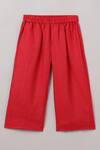 Shop_Byb Premium_Red Linen Top And Pant Set _Online_at_Aza_Fashions