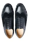 Shop_Dmodot_Black Handcrafted Brogue Oxfords _at_Aza_Fashions