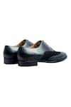 Buy_Dmodot_Black Handcrafted Brogue Oxfords _Online_at_Aza_Fashions