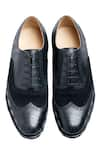 Shop_Dmodot_Black Handcrafted Brogue Oxfords _Online_at_Aza_Fashions