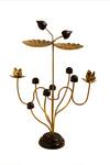 Buy_Kaksh Studio_Metal Floral Carved Center Piece_Online_at_Aza_Fashions