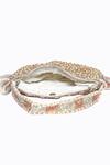 Shop_NR BY NIDHI RATHI_Bead Embroidered Pouch With Handle_Online_at_Aza_Fashions