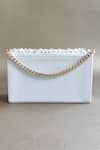 Shop_Plode_Charmer Embellished Clutch With Chain_at_Aza_Fashions