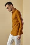 Shop_Seven_Brown Cotton Shirt _Online_at_Aza_Fashions