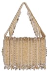 Buy_Lovetobag_Gold Beads, Tassels, Stones Amara Flapover Clutch With Handle _Online_at_Aza_Fashions