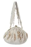 Lovetobag_Ivory Nora Soft Embellished Pouch _Online_at_Aza_Fashions