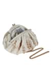 Buy_Lovetobag_Ivory Nora Soft Embellished Pouch _Online_at_Aza_Fashions