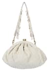 Shop_Lovetobag_Ivory Nora Soft Embellished Pouch _Online_at_Aza_Fashions