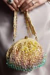 Buy_Lovetobag_Multi Color Embroidery, Beads Opal Embellished Soft Pouch _Online_at_Aza_Fashions