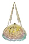 Buy_Lovetobag_Multi Color Embroidery, Beads Opal Embellished Soft Pouch _at_Aza_Fashions