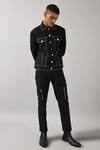 Buy_Countrymade_Black Linen Embroidered Jacket _Online_at_Aza_Fashions