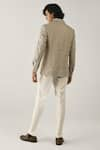 Shop_Countrymade_Beige Hemp Utility Jacket _at_Aza_Fashions