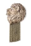 Cosa Nostraa_Gold Plated The Lion Brooch And Lapel Pin Gift Box _at_Aza_Fashions