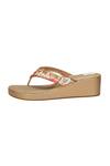 Buy_Fuchsia_Gold Embellished Sequin T Strap Wedges _Online_at_Aza_Fashions