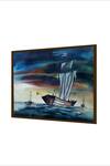 Buy_The Art House_Multi Color Canvas Digital Print Abstract Sailing Ship Painting_Online_at_Aza_Fashions