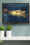 Buy_The Art House_Lady Portrait Print Canvas Painting_at_Aza_Fashions
