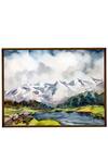 The Art House_Multi Color Canvas Digital Print Scenery Painting_Online_at_Aza_Fashions