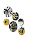 Shop_The Art House_Multi Color Canvas Digital Print Painting Set Of 6 _Online_at_Aza_Fashions