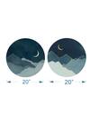 Buy_The Art House_Multi Color Canvas Digital Print Moon Light Painting Set Of 2_Online_at_Aza_Fashions