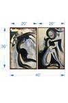 Buy_The Art House_Abstract Print Canvas Painting (Set of 2)_Online_at_Aza_Fashions