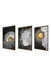 Buy_The Art House_Multi Color Canvas Handmade Abstract Painting Set Of 3_Online_at_Aza_Fashions