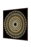 Buy_The Art House_Multi Color Canvas Handmade Mandala Painting_Online_at_Aza_Fashions