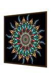 Buy_The Art House_Multi Color Canvas Handmade Mandala Painting_Online_at_Aza_Fashions