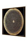 Buy_The Art House_Multi Color Canvas Handmade Om Mandala Painting_Online_at_Aza_Fashions