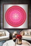 Buy_The Art House_Floral Mandala Canvas Painting_at_Aza_Fashions