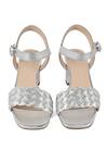 Shop_Vanilla Moon_Silver Danny Braided Block Heels_at_Aza_Fashions
