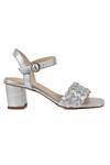 Buy_Vanilla Moon_Silver Danny Braided Block Heels_Online_at_Aza_Fashions