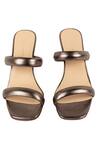 Shop_Vanilla Moon_Grey Daphne Metallic Heels_at_Aza_Fashions