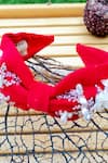 Babita Malkani_Red Beads, Embroidery Embellished Floral Headband _Online_at_Aza_Fashions