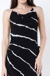 Buy_Deme By Gabriella_Black Crepe Silk Cowl Tie And Dye Slip Gown _Online_at_Aza_Fashions