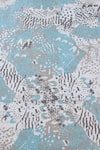 Shop_House This_Blue 100 % Cotton Printed Double Duvet Cover _at_Aza_Fashions