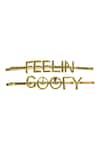 Shop_Hair Drama Co_Gold Slogan Hair Pins Set Of 2_at_Aza_Fashions