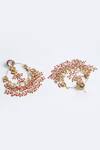 Buy_Dugran By Dugristyle_Gold Plated Pearls, Diamonds, Stones Kundan Chandbali Earrings _Online_at_Aza_Fashions