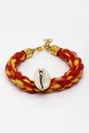 Shop_Dugran By Dugristyle_Gold Plated Twisted Bracelet - Single Pc_at_Aza_Fashions