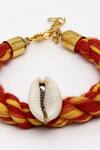 Shop_Dugran By Dugristyle_Gold Plated Twisted Bracelet - Single Pc_Online_at_Aza_Fashions