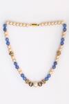 Shop_Dugran By Dugristyle_Pearl Contemporary Necklace_at_Aza_Fashions